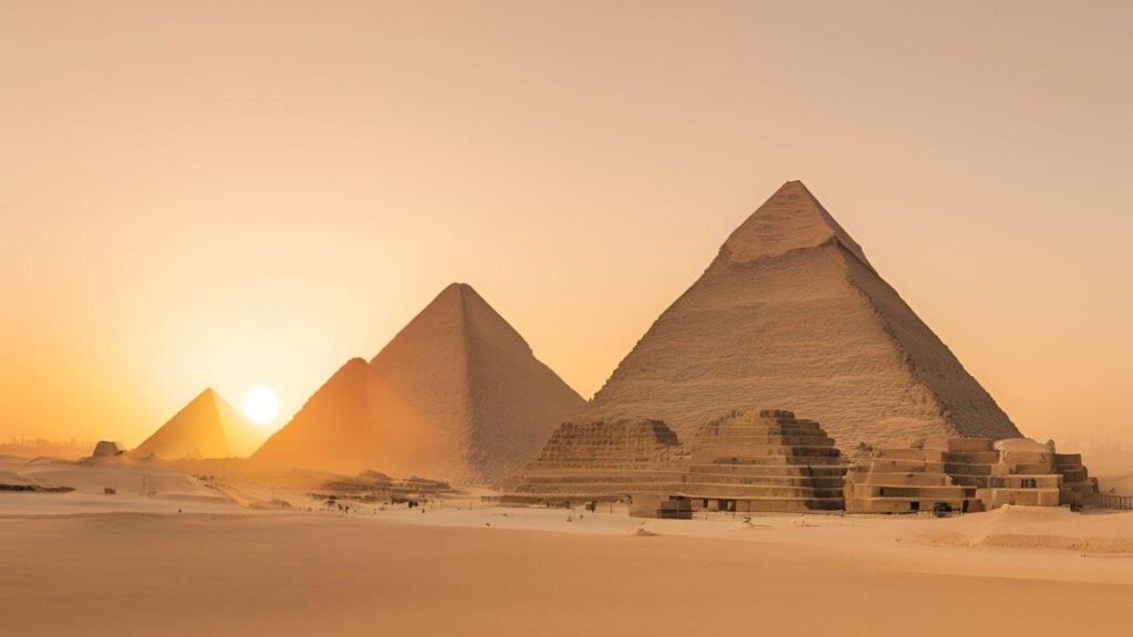 Showing Egypt's Pyramid