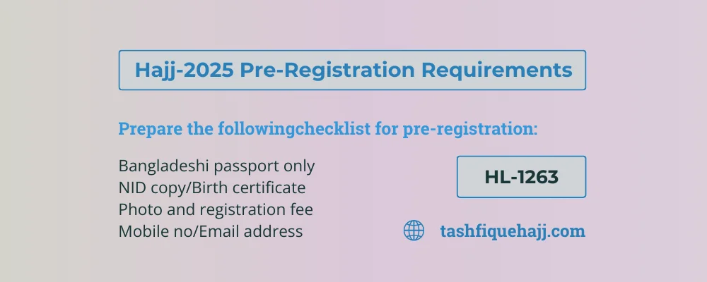 Pre-Registration Requirements